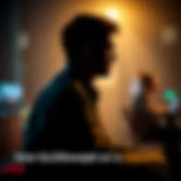 Person reflecting on their gambling struggles Individual sitting alone with a thoughtful expression, representing the emotional impact of gambling addiction and the journey towards recovery.