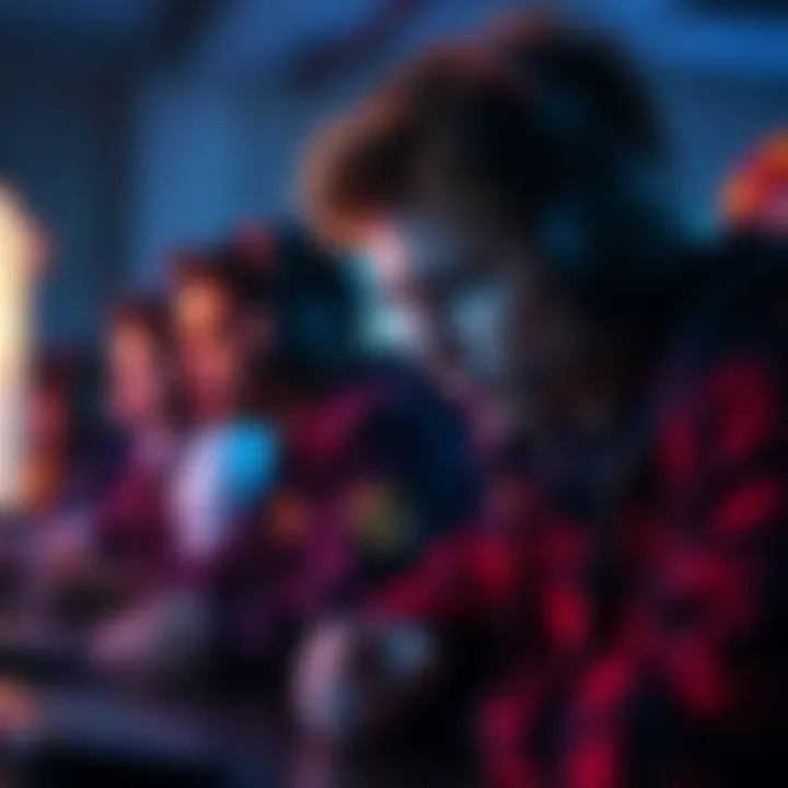 A gamer appears focused and anxious while playing a video game, depicting the stress of making costly choices