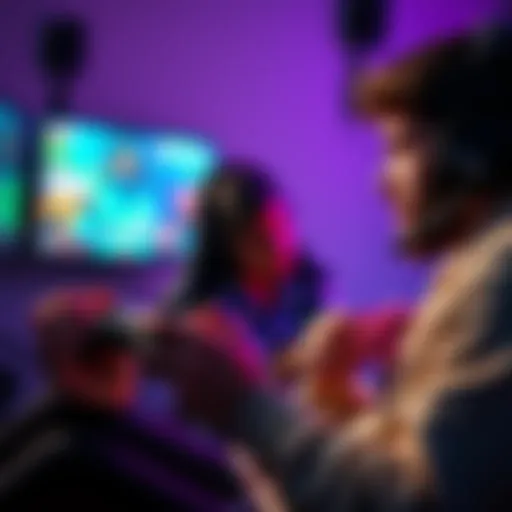 A gamer switches from WiFi to mobile data on their device while looking concerned about luck