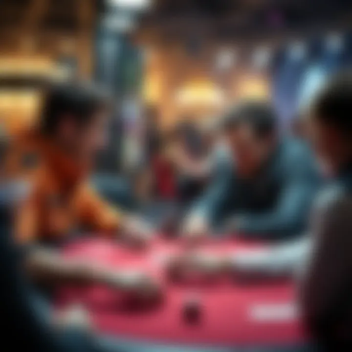 Garrett Adelstein making a strategic move in a 4-Bet Pot with Taras at the poker table