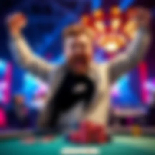 Garrett Adelstein celebrating his poker win Garrett Adelstein celebrates after winning $110,925 in a livestream poker game in 2026