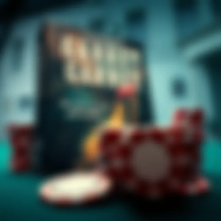 Garrett's Book Cover Cover of Garrett's book featuring poker chips and personal reflections