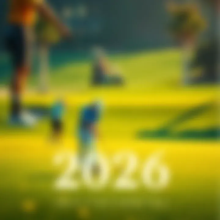 Golf players competing at Genesis Invitational 2026 on the lush greens of Riviera Country Club.