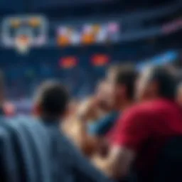 Reaction of fans watching Germany vs Latvia basketball game with noticeable disputed calls