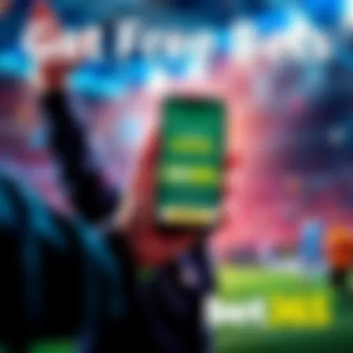 A person celebrating while holding a smartphone showing the bet365 logo and bonus offers.