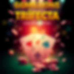 Promotion for GGMillion$ TRIFECTA game showing poker elements and excitement for winning a WSOP ticket