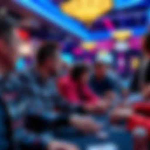 Participants placing their bets on the GGPoker qualifier for the 2026 WSOP Main Event, eagerly predicting outcomes.