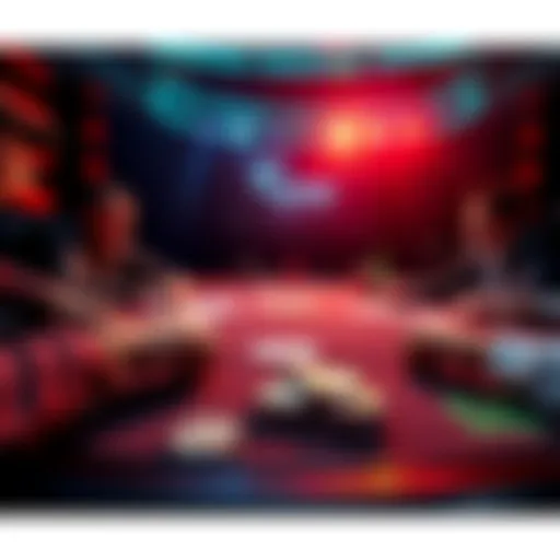 A lively GGPoker cash game table showing players engaged in a 2nl game with cards and chips