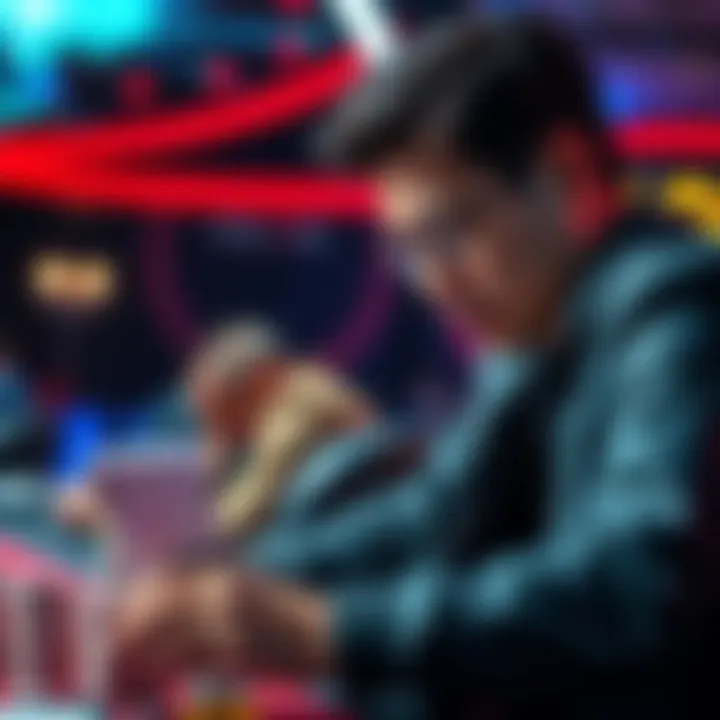 GGPoker player checking status of submitted documents for VPN issues before a tournament.