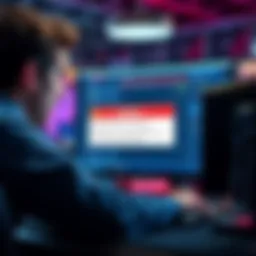 GGPoker user receiving a warning A frustrated player looking at a warning message on their computer screen while playing GGPoker, expressing confusion about Real-Time Assistance rules.