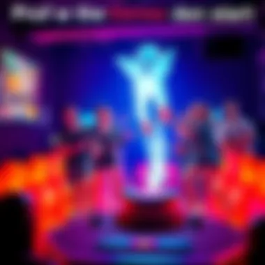 Players engaging in the Ghost Leg game, showing excitement and anticipation for the new round.