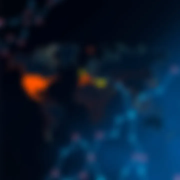 A world map highlighting different countries with KYC verification services