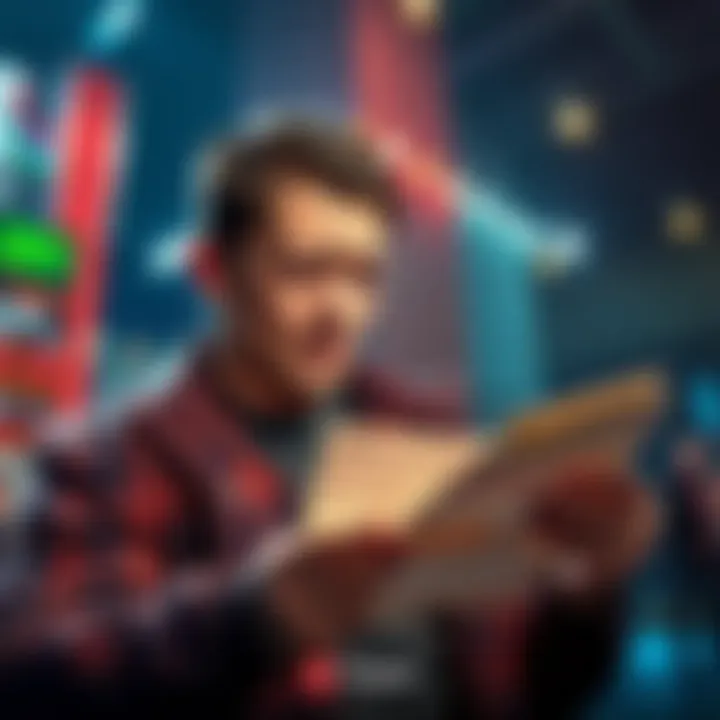 Person looking disappointed while reviewing betting slips and losing money, symbolizing the end of sports betting journey