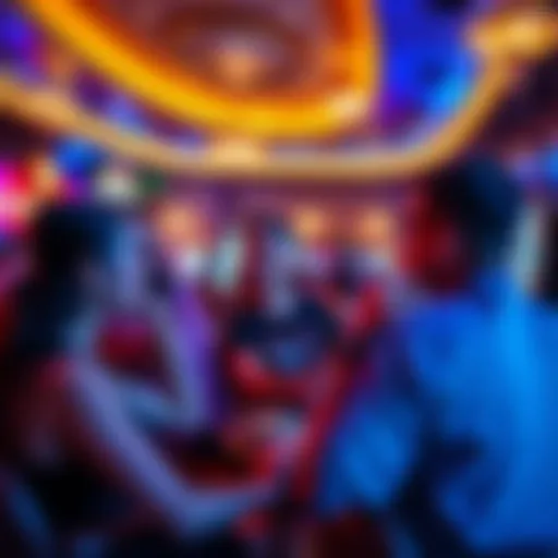 Visitors enjoying gaming and entertainment at Grand Mayan Casino