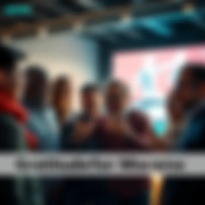 A group of people expressing thanks to Moreno for his valuable support during a project.