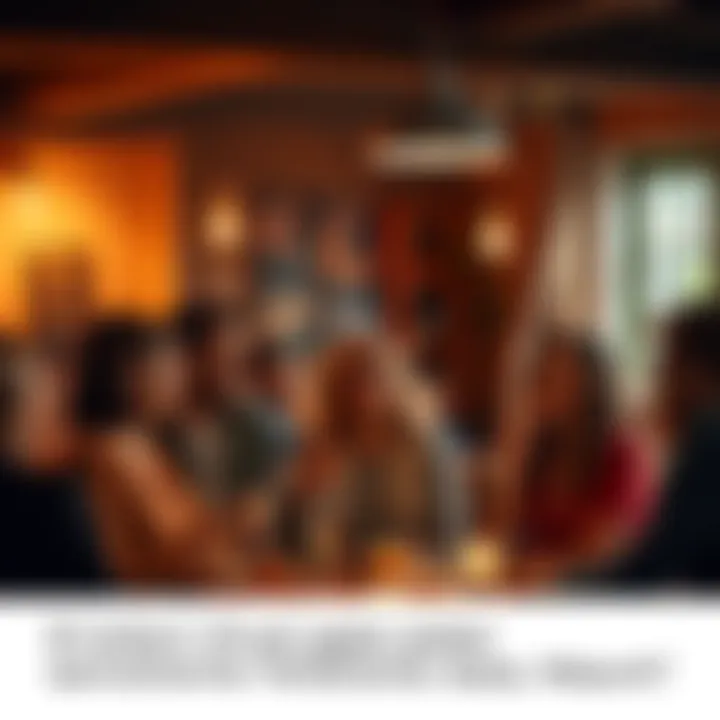 A group of people engaged in a conversation, expressing their emotions and thoughts together in a warm and inviting setting.