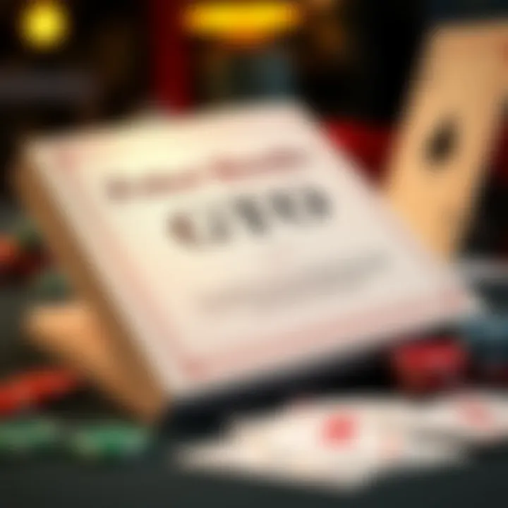 A GTO poker book lies open on a table with poker chips and cards nearby, illustrating the benefits of traditional books over apps.