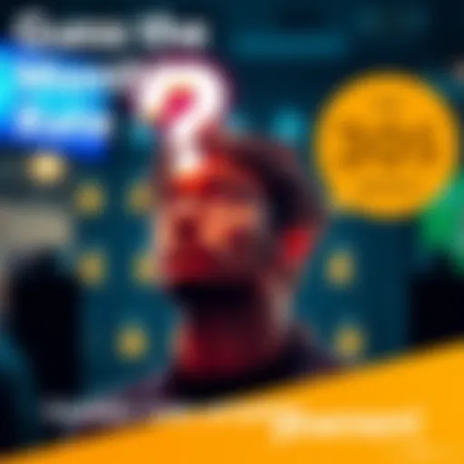 Guess the Monthly Rate Contest A person thinking with a question mark above their head, cash prize mentioned
