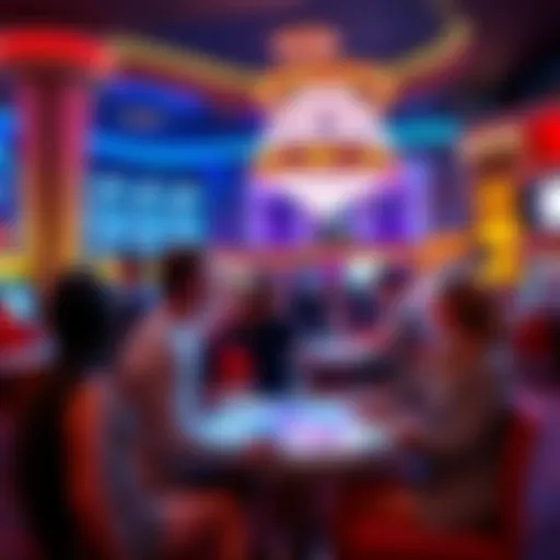 People at W Las Vegas using rewards from Mandalay Bay for gaming