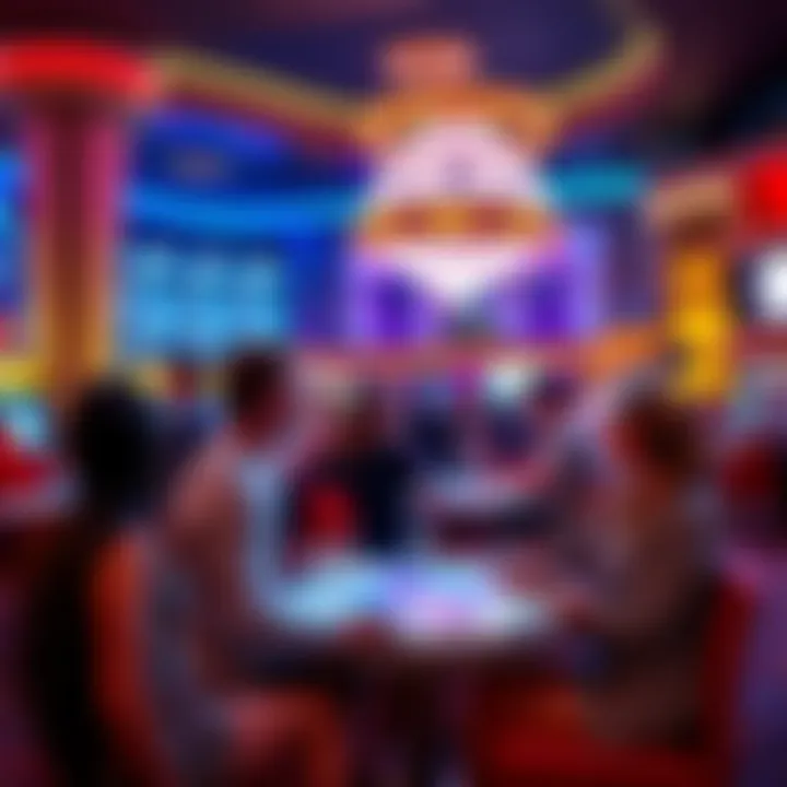 People at W Las Vegas using rewards from Mandalay Bay for gaming