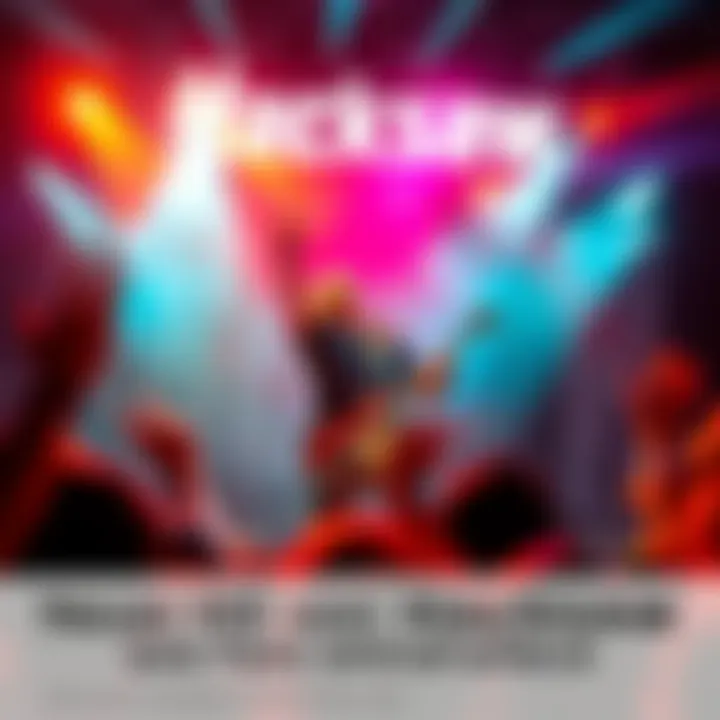 Hacksaw playing live music with fans enjoying the show