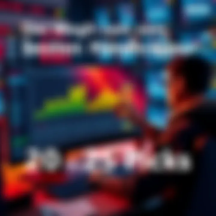 A person analyzing betting picks on a computer, showcasing daily progress and success in betting