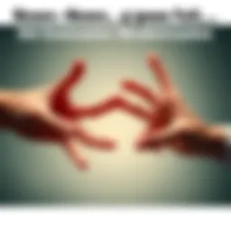 A close-up of two hands making different gestures, illustrating the importance of hand movements in communication.