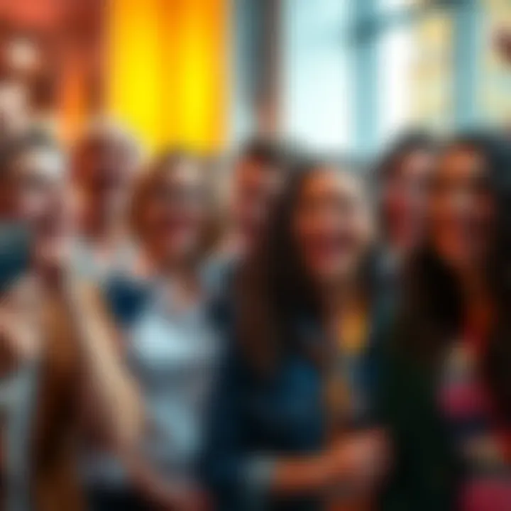 Happy people celebrating early payments A group of cheerful people smiling and celebrating the joy of early financial payments in 2026.