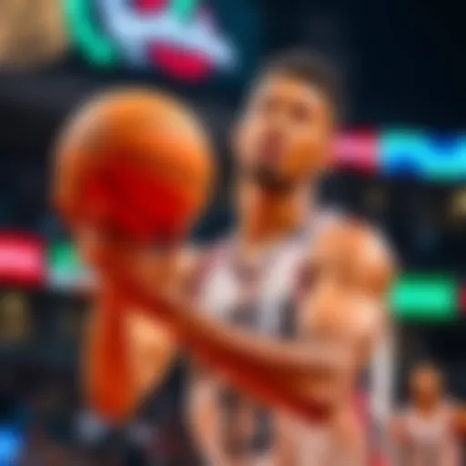 Harrison Barnes Passing the Ball Harrison Barnes making a pass during a basketball game, focused and determined.