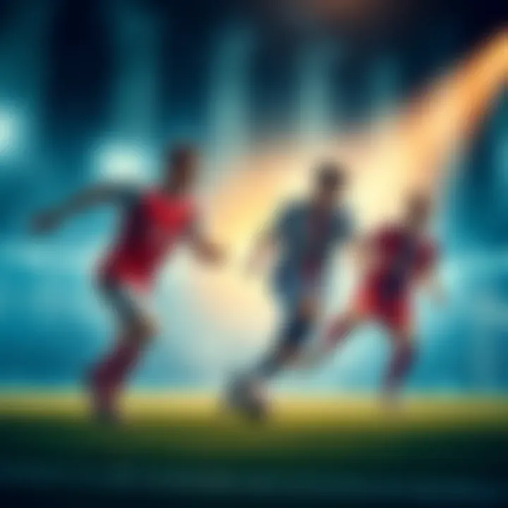 Helsinki Derby Match Scene Players from Gnistan and HJK competing intensely during the Helsinki Derby, showcasing their skills and efforts to score goals.