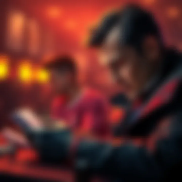 A determined hero examines clues related to the villain's altered betting strategies before a big race.