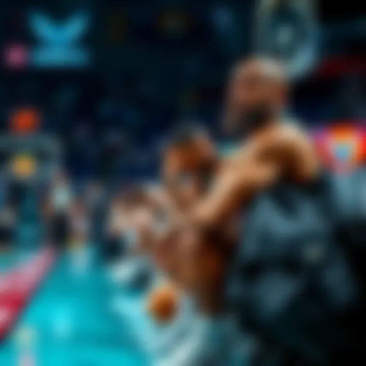 Hornets player sitting on the bench, looking concerned while the team struggles in the fourth quarter.