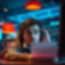 A person looking frustrated while trying to verify their ID for online gambling, with a computer screen showing an error message.