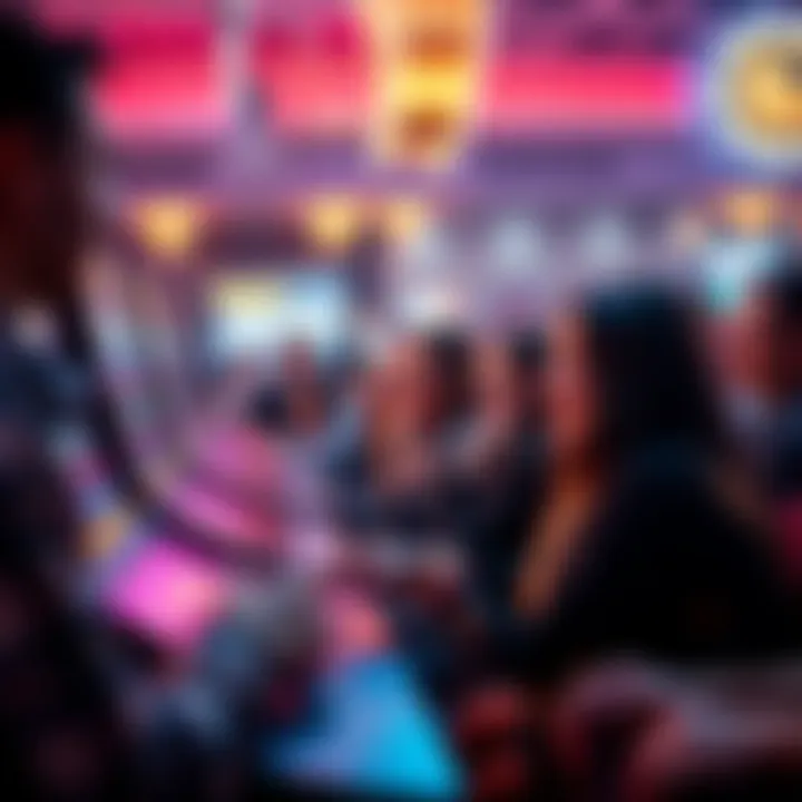 People enjoying games and community activities at Ignition Casino