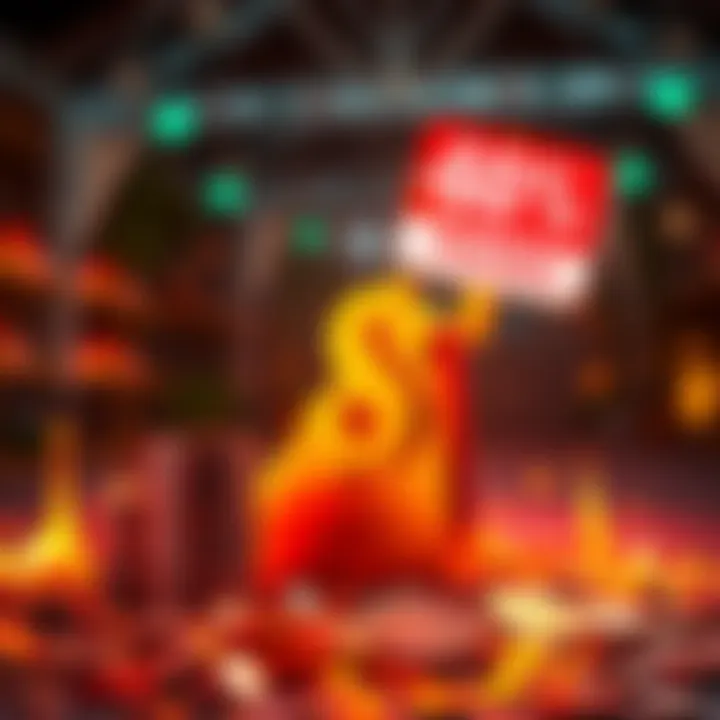 A graphic showing a dollar sign rising from 10 to 62 with a 30% promo label