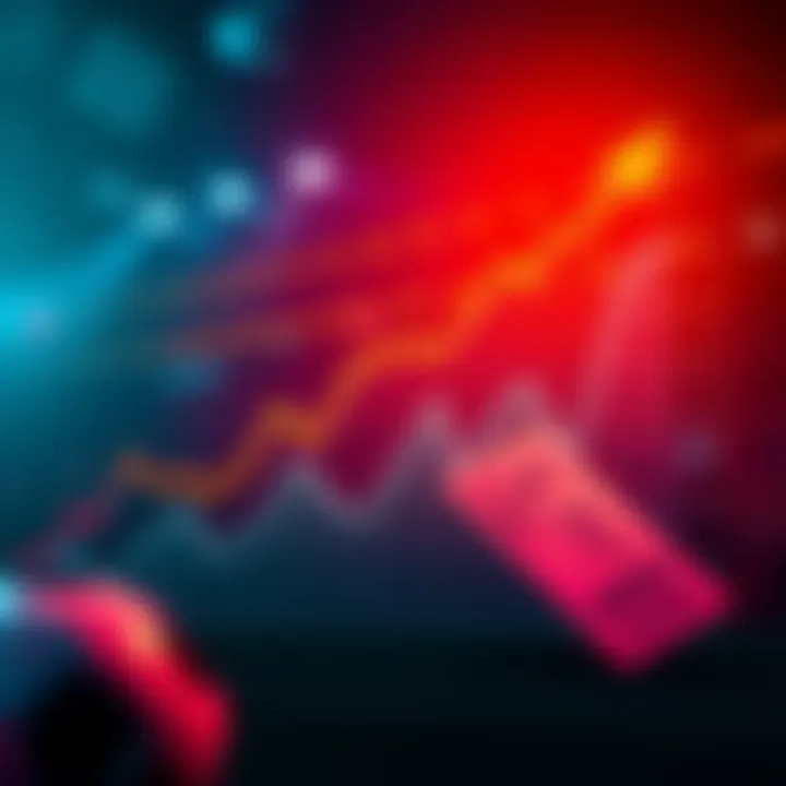 Increased payouts in betting A visual representation of rising payouts in sports betting with a graph showing upward trends and betting slips