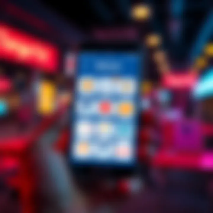 A smartphone displaying various payment methods like crypto, PayPal, and direct debit for instant refunds