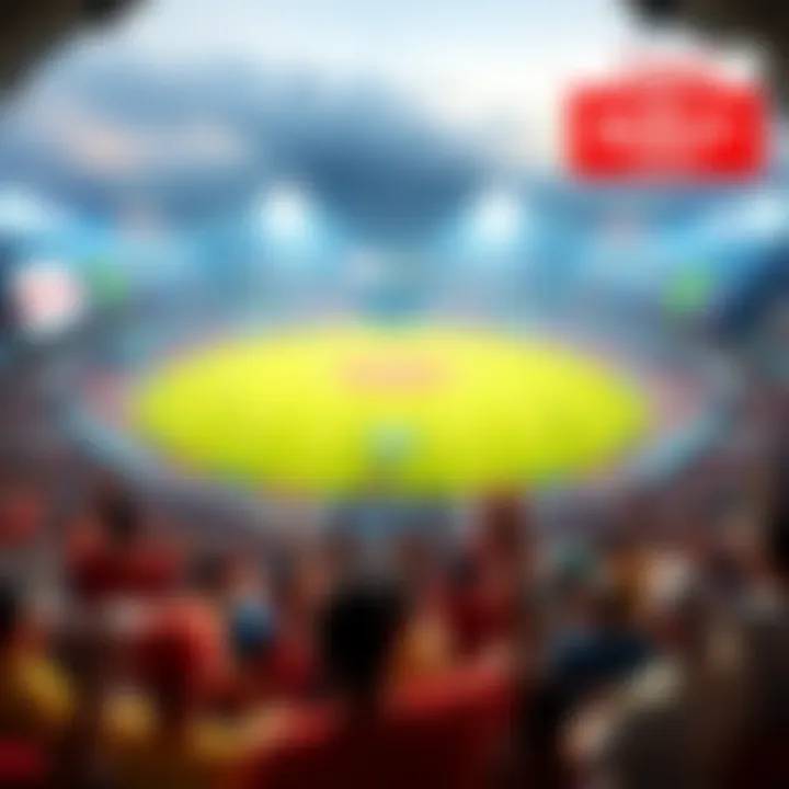 IPL Finale 2026 Bonus Offers A cricket stadium filled with excited fans during the IPL Finale 2026, showcasing players in action and promotional banners for bonuses.