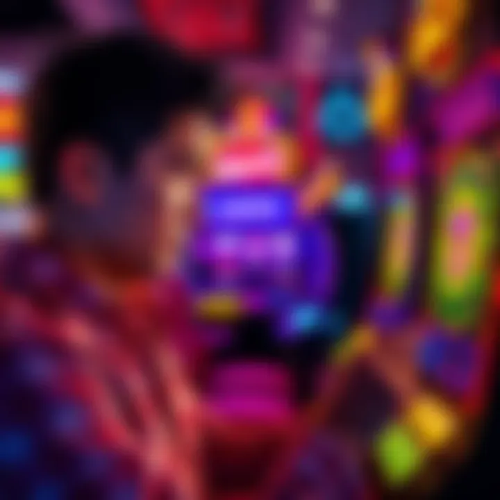 A player looks frustrated while playing Reels and Wheels, showing a screen with a small jackpot payout.