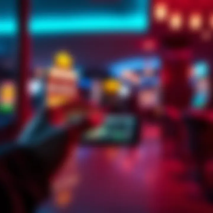 A person disabling jackpot notifications on a mobile device to improve gaming experience