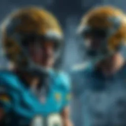 Jacksonville Jaguars players show disappointment after a tough game loss