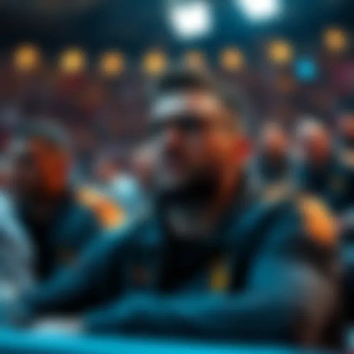 Jalen reacts during the game, showing signs of disappointment which affects betting decisions.