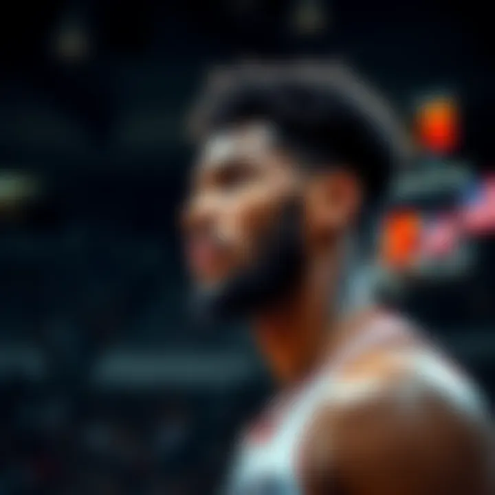 Jaylen Brown in a basketball game, looking focused and determined while playing on the court.