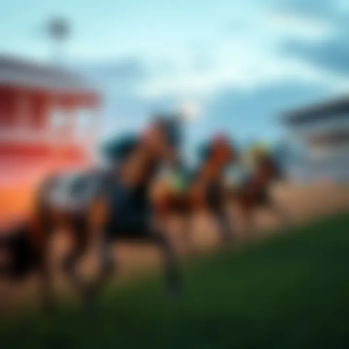 John Battaglia Memorial at Turfway Park Exciting horse race at John Battaglia Memorial featuring Two Out Hero and other horses