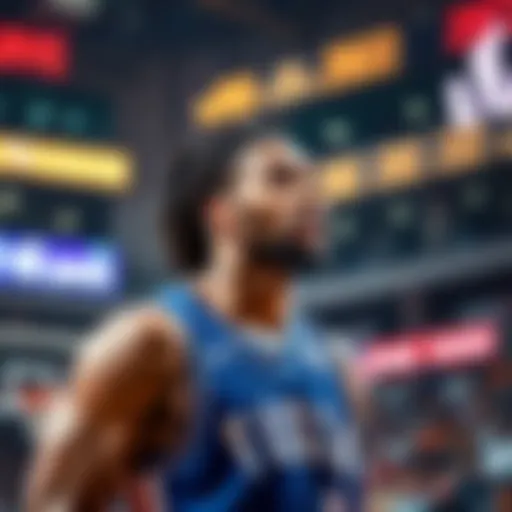 Kawhi Leonard in action during a basketball game, focused on the play as his team attempts to close a 15-point gap.