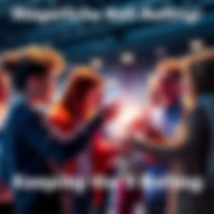 People discussing a possible donation to improve a situation, showing engagement and support.