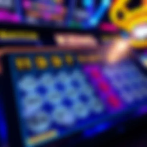 A colorful Keno game board displaying numbers and betting options, illustrating a streak of losses.