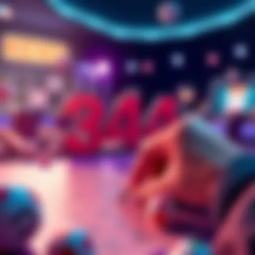 Keno game with number 34 A player drawing a 3x3 grid while selecting number 34 for Keno