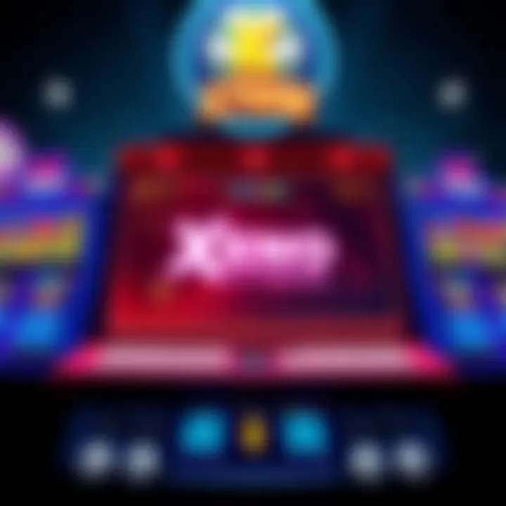 A digital display of Keno Xtreme showing game numbers and bets, highlighting the excitement of high-stakes play.