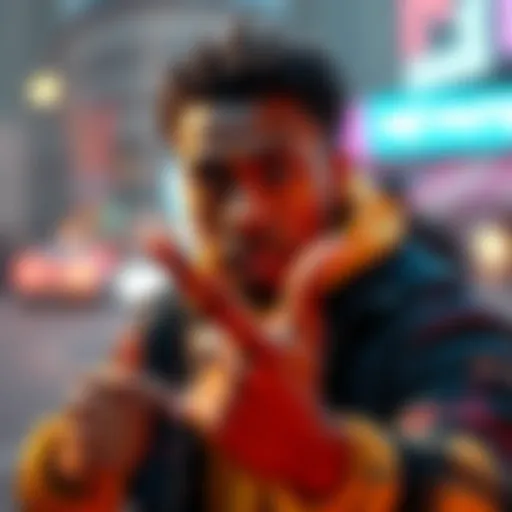 Keyonte striking a bold pose that captures attention and curiosity